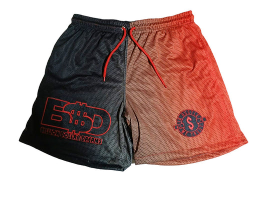 Mesh Shorts Black/Red